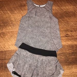 Lululemon Top and Skirt sz 4